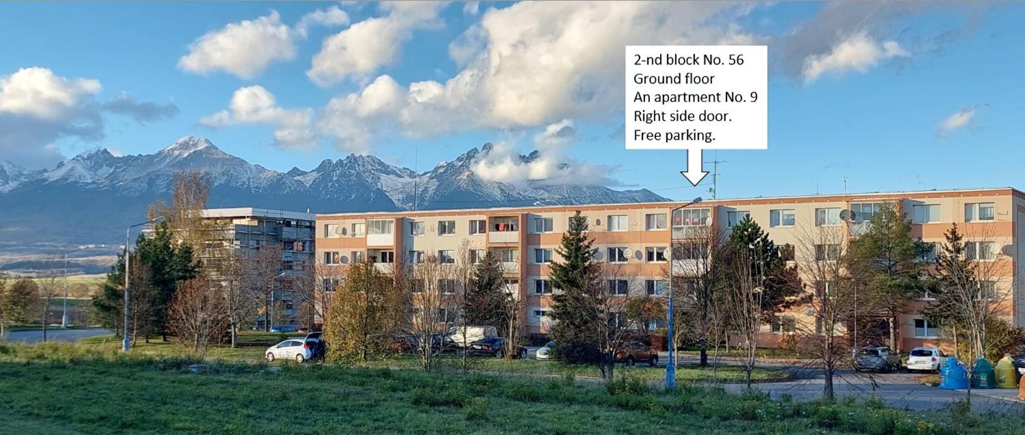 Karki Music Apartment Попрад Экстерьер фото